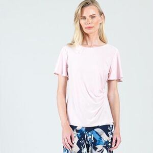 Clara Sun Woo Rose Side Cinched Top